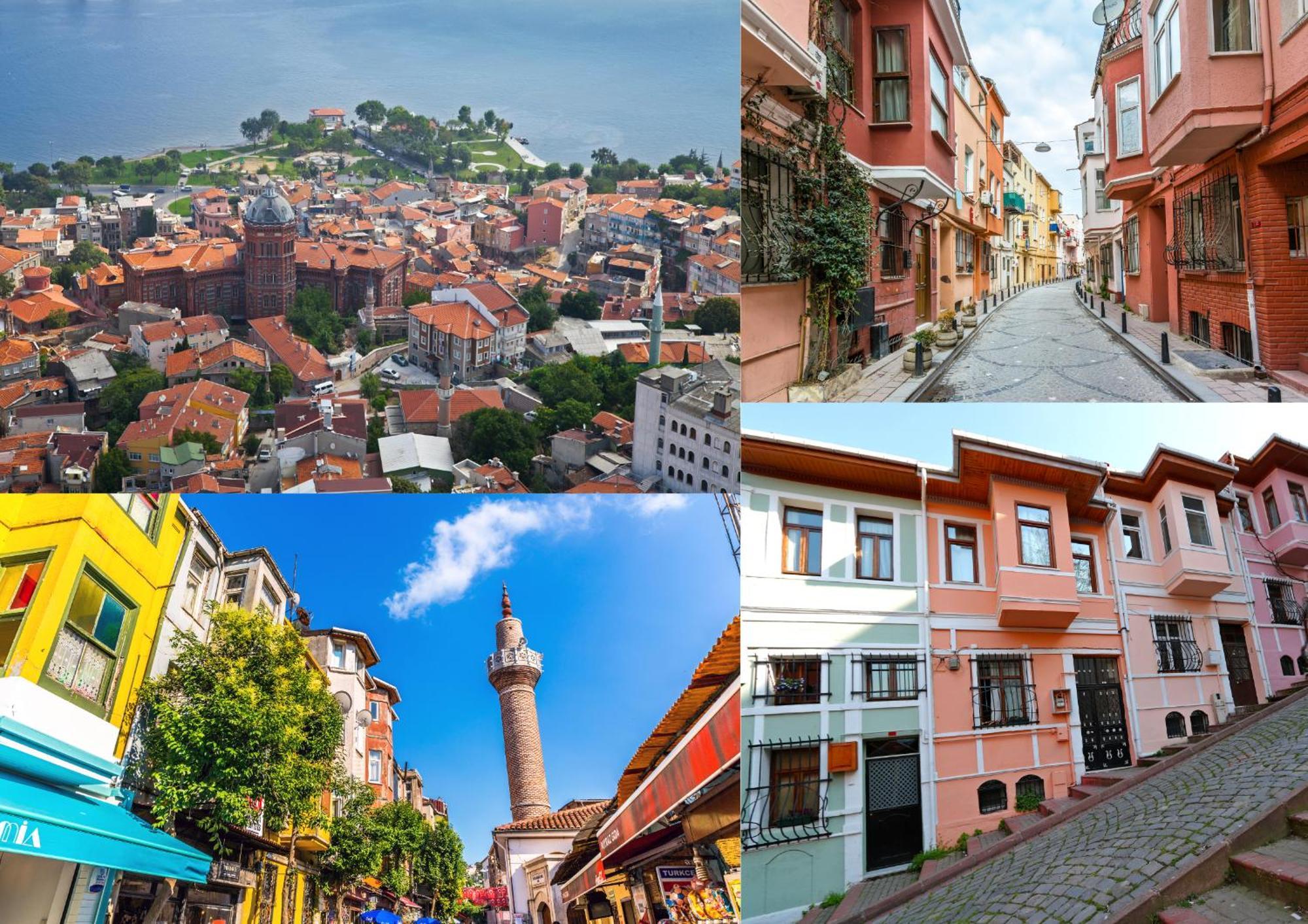 Istanbul Old City Colorful Houses Balat Petrion Hotel Kültér fotó